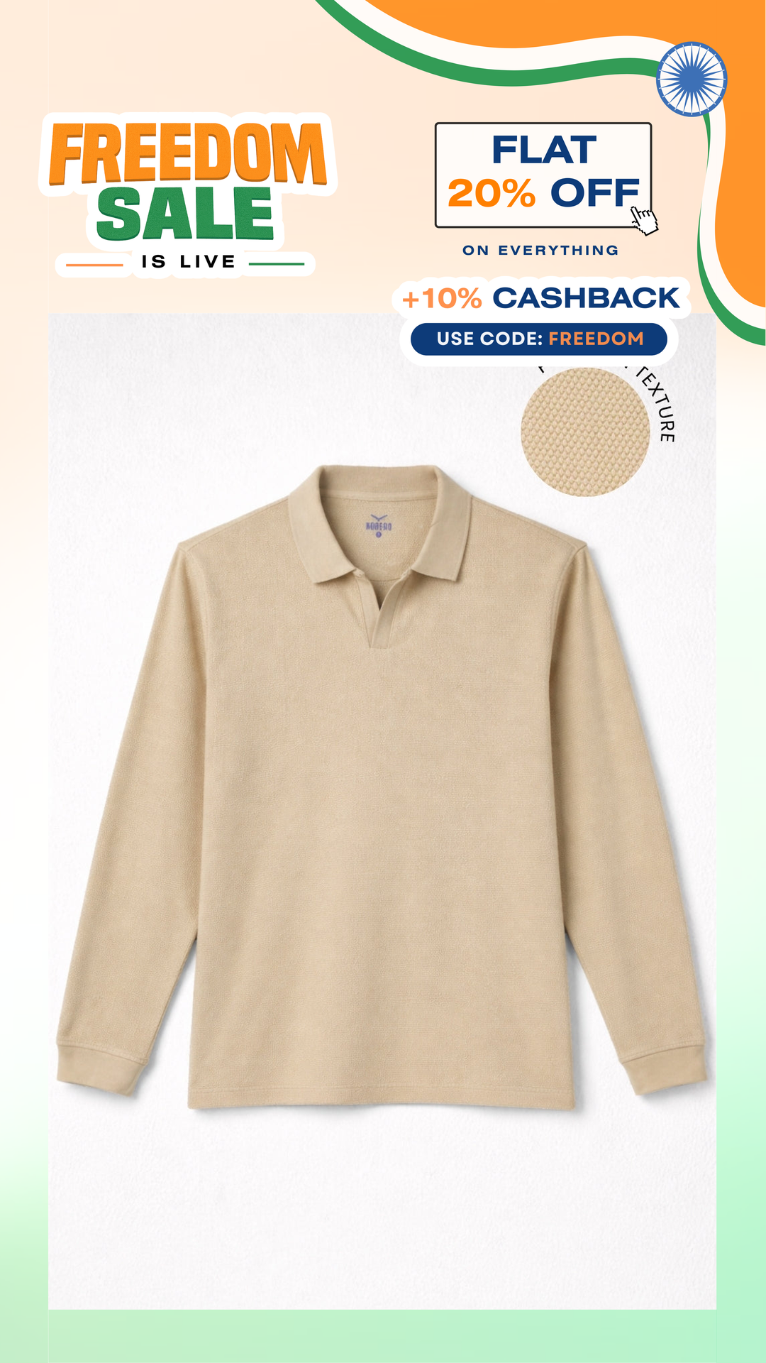 Nobero Facebook ad
