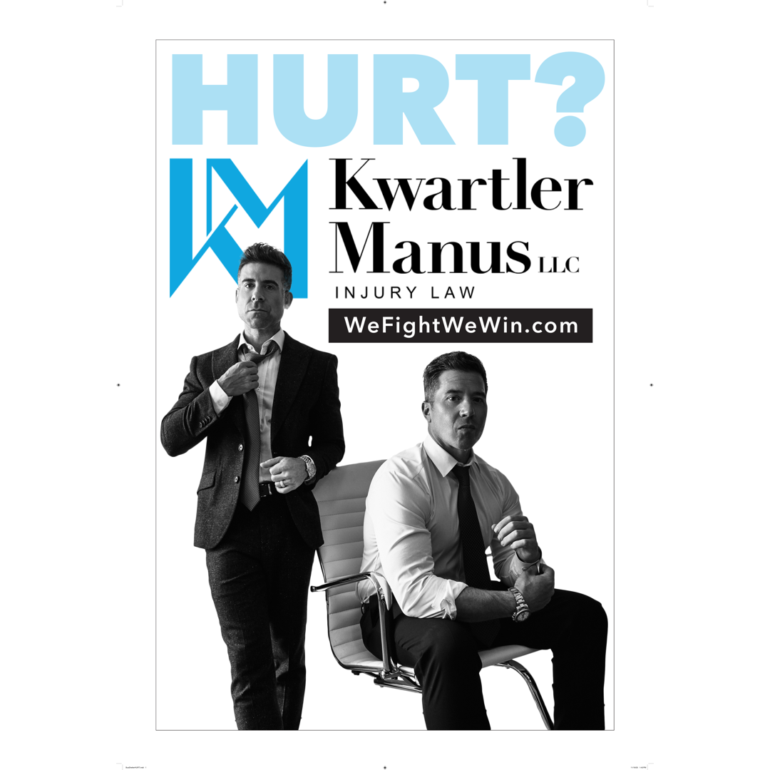 Kwartler Manus, LLC Facebook ad: Serving Philly & New Jersey Injury Victims