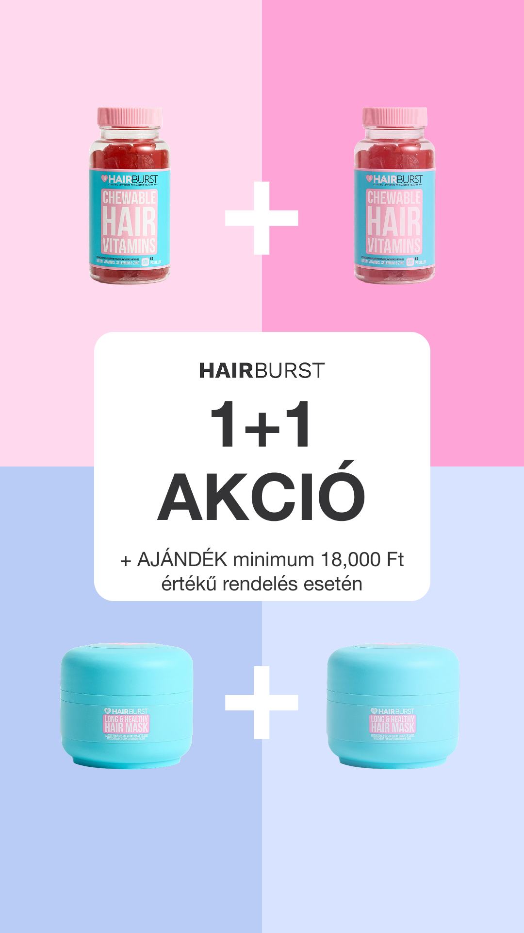 Hairburst Hungary Facebook ad