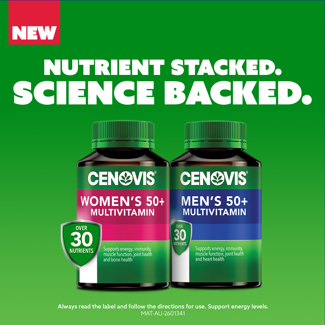 Cenovis Australia Facebook ad: New Multivitamins for you