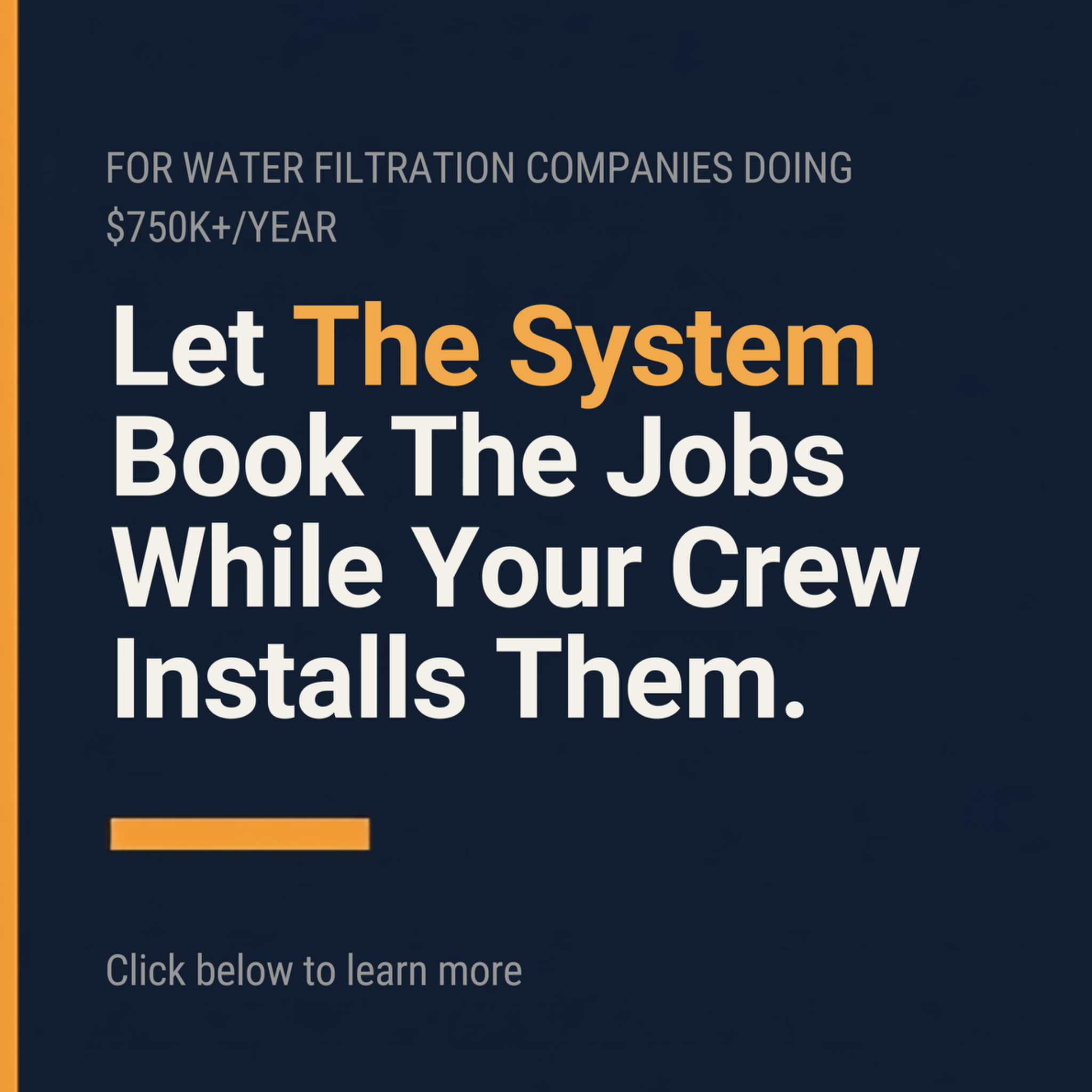 Now Booked Marketing Facebook ad: Fill Your Pipeline With Install-Ready Appointments