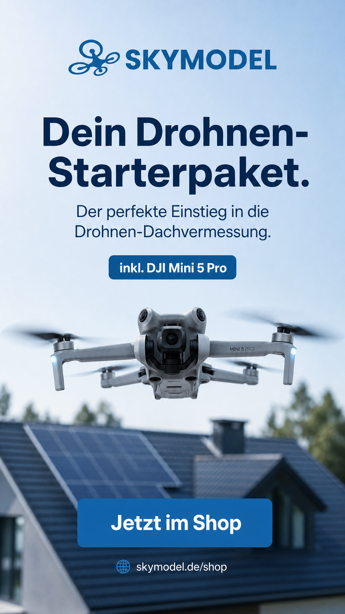 Skymodel Drohnenvermessung Facebook ad