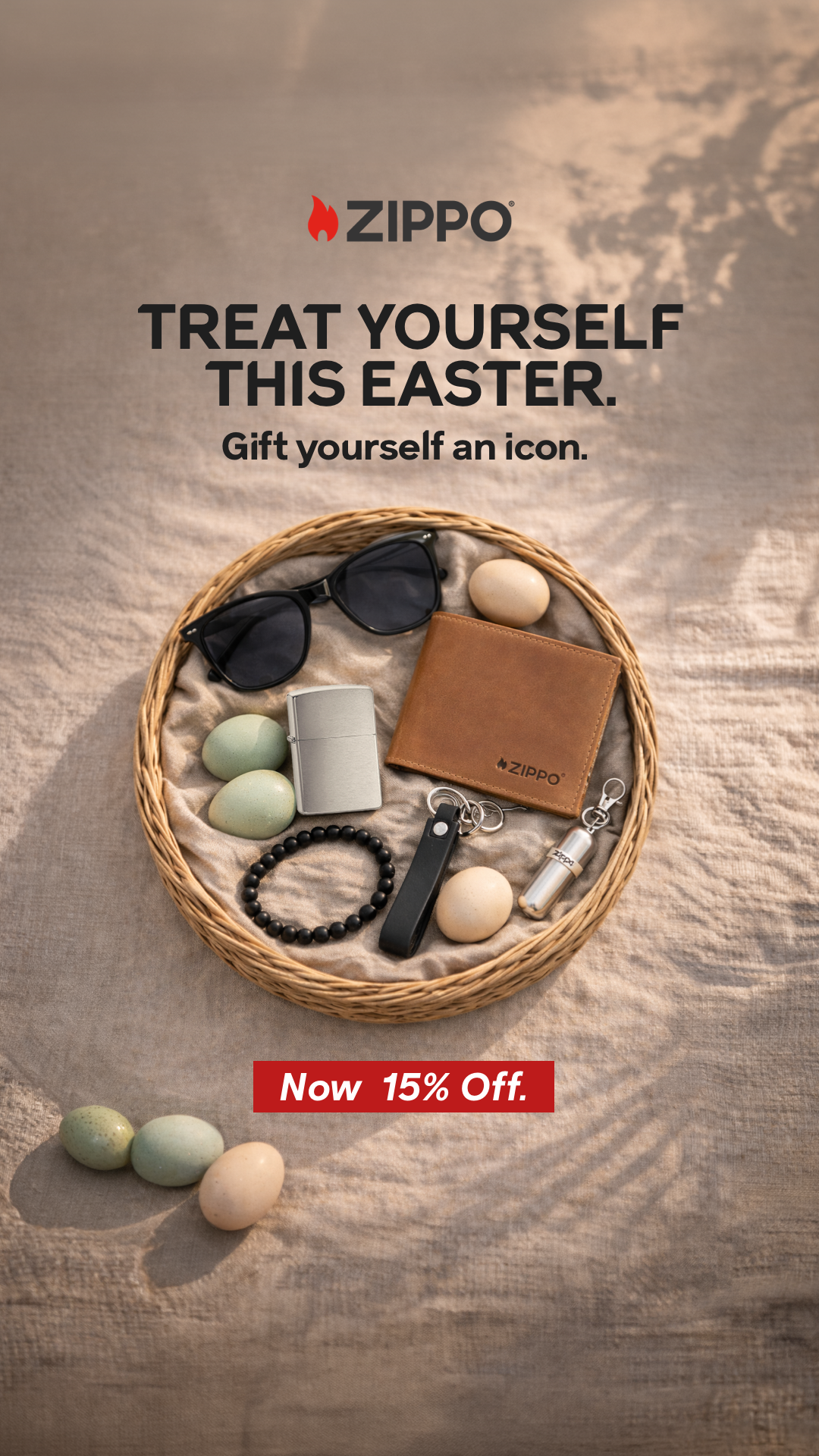 Zippo Europe Facebook ad