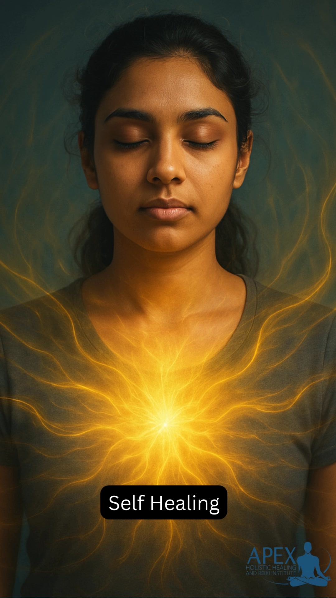 Apex holistic healing and Reiki institute Facebook ad: FREE 5 Days Reiki Level 1 Webinar