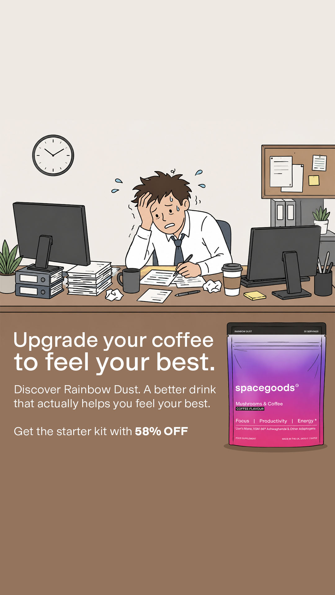 Spacegoods Facebook ad