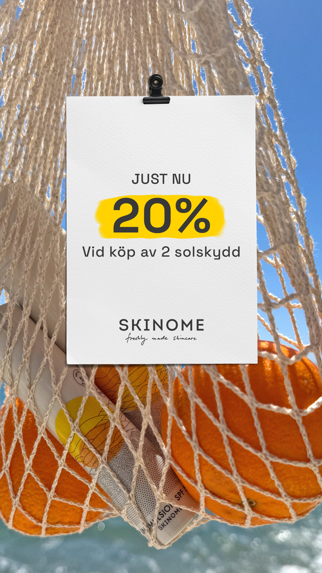 Skinome Facebook ad