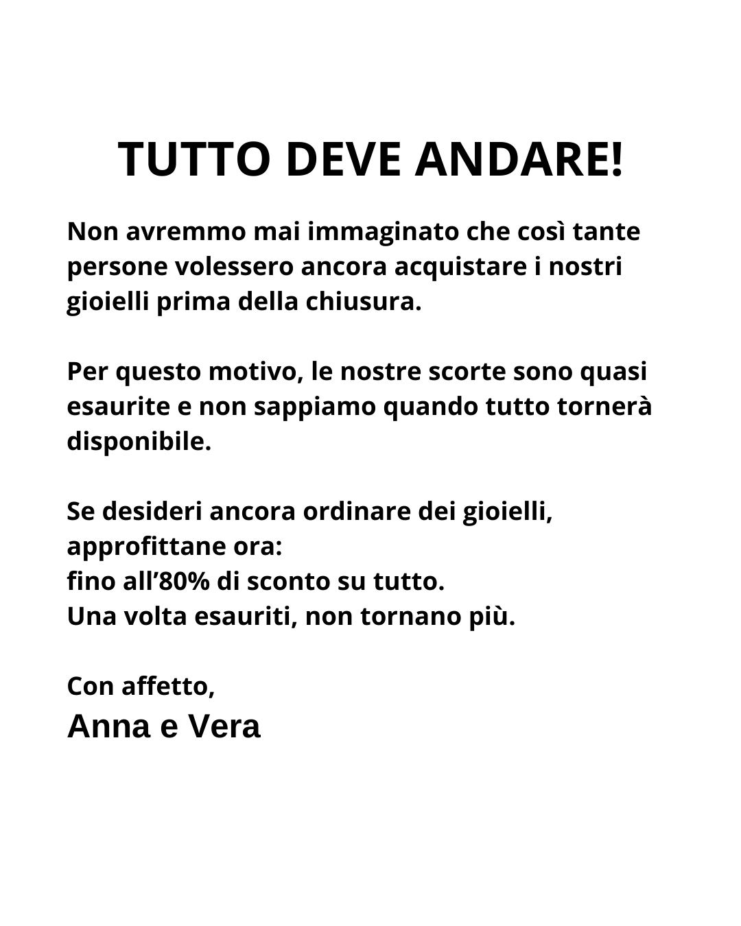 Anna Vera Facebook ad