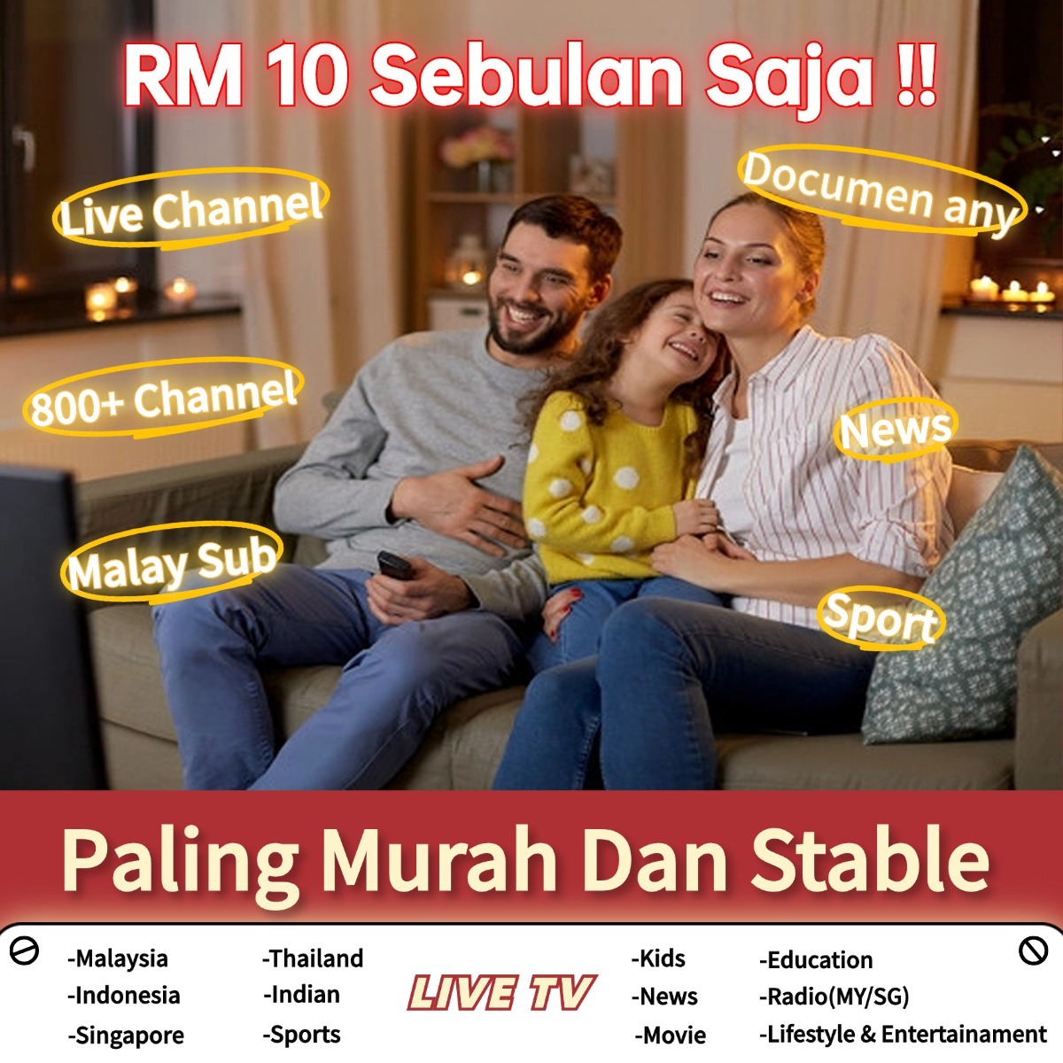 Fly Stream Story Facebook ad: 2025 TV apps terkini - FLY STREAM apps