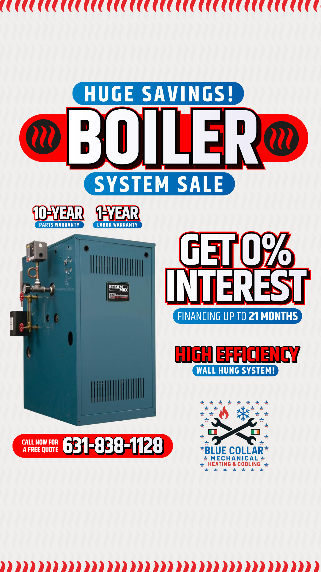 Blue Collar Mechanical Facebook ad