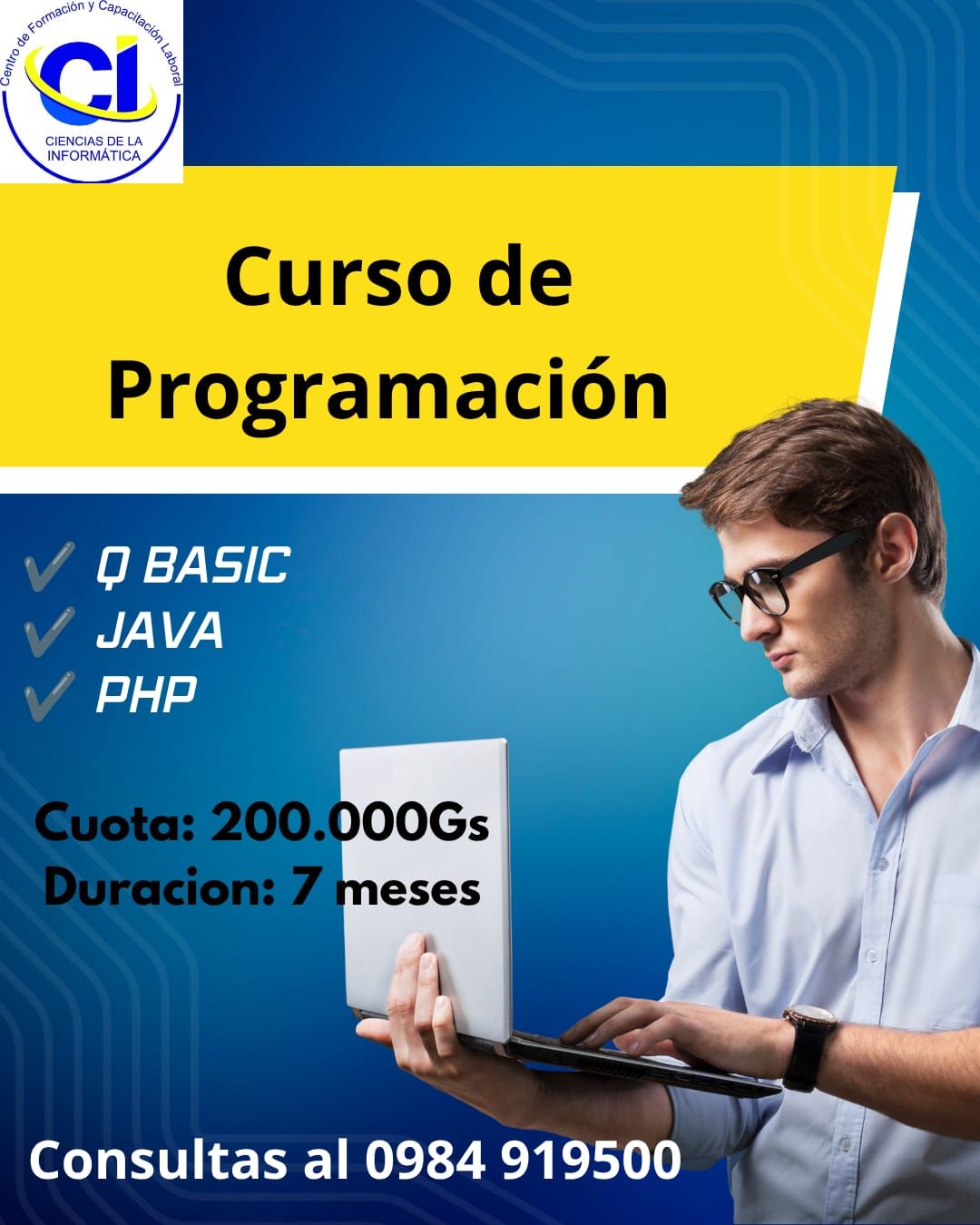 Centro de Formacion y Capacitacion Laboral Facebook ad: Chatea con nosotros