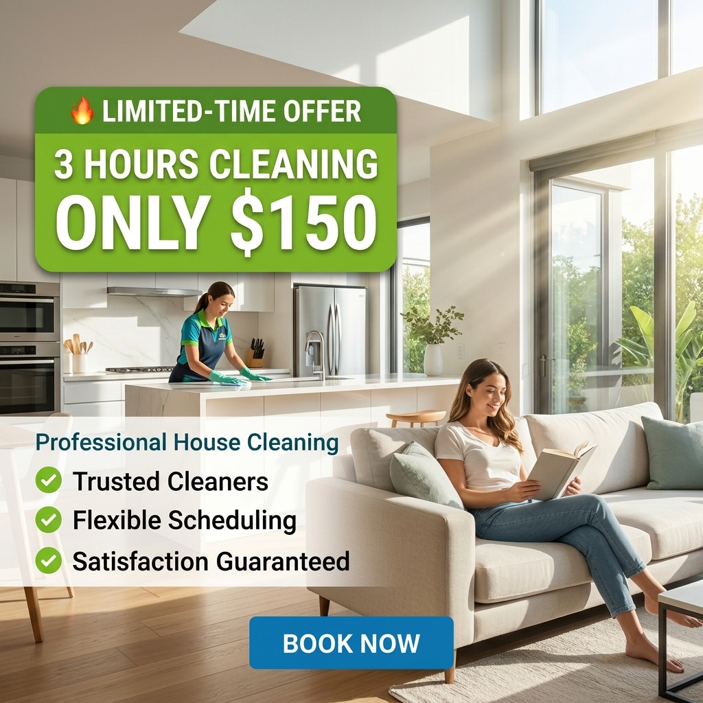 The Maid Squad Facebook ad: Even Your Dog Thinks It’s Time to Clean
