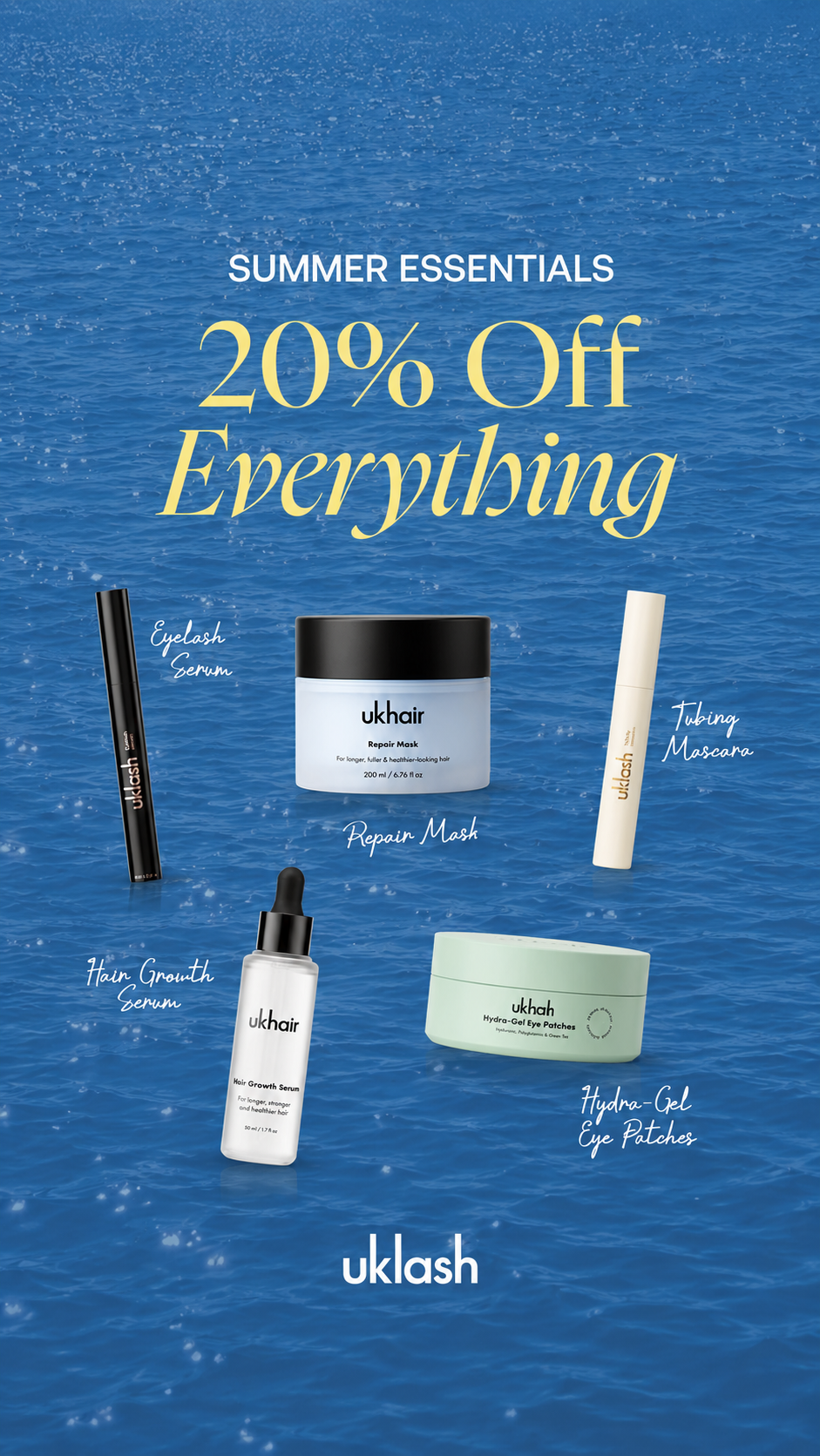 Uklash Facebook ad
