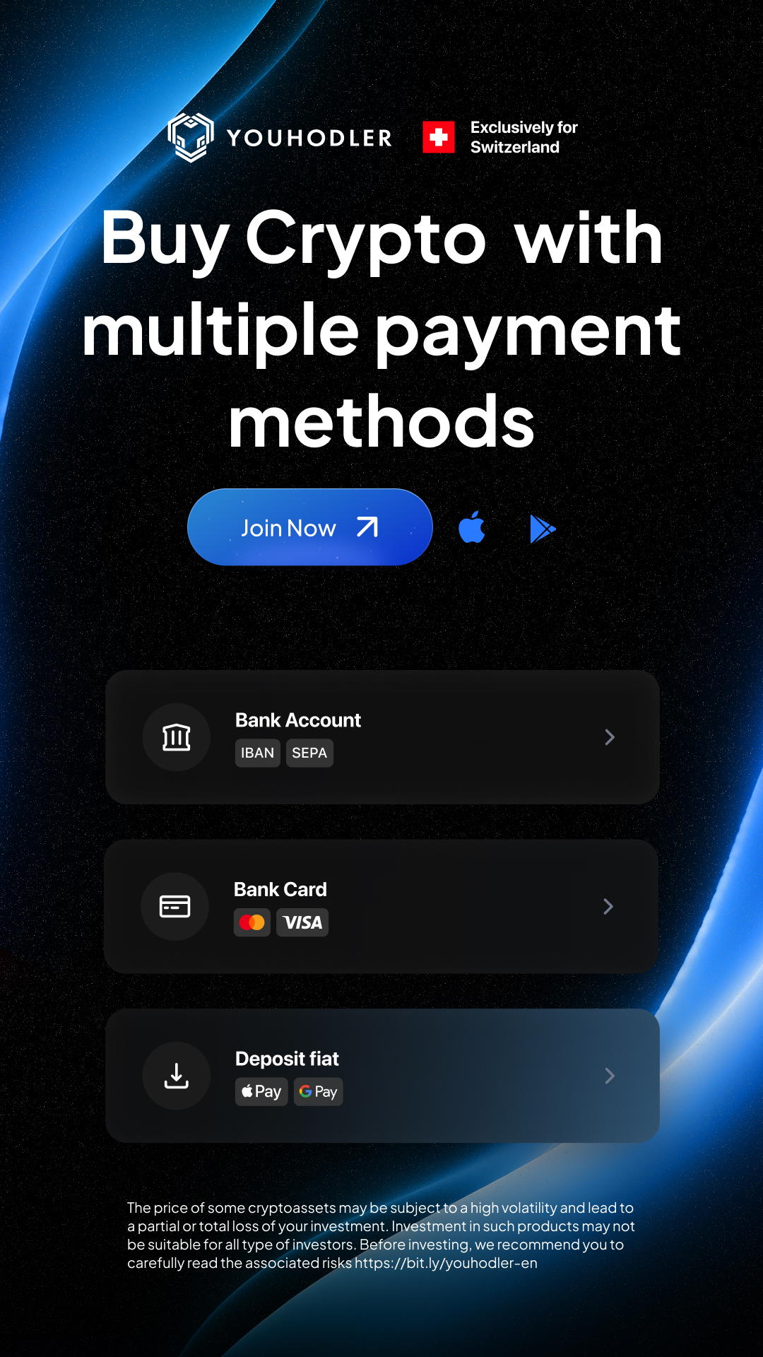 YouHodler World Facebook ad