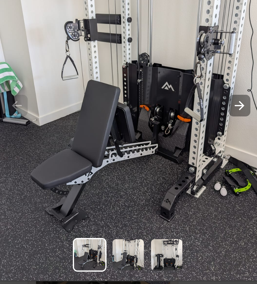 Freak Athlete Facebook ad: The World's Best Adjustable Bench