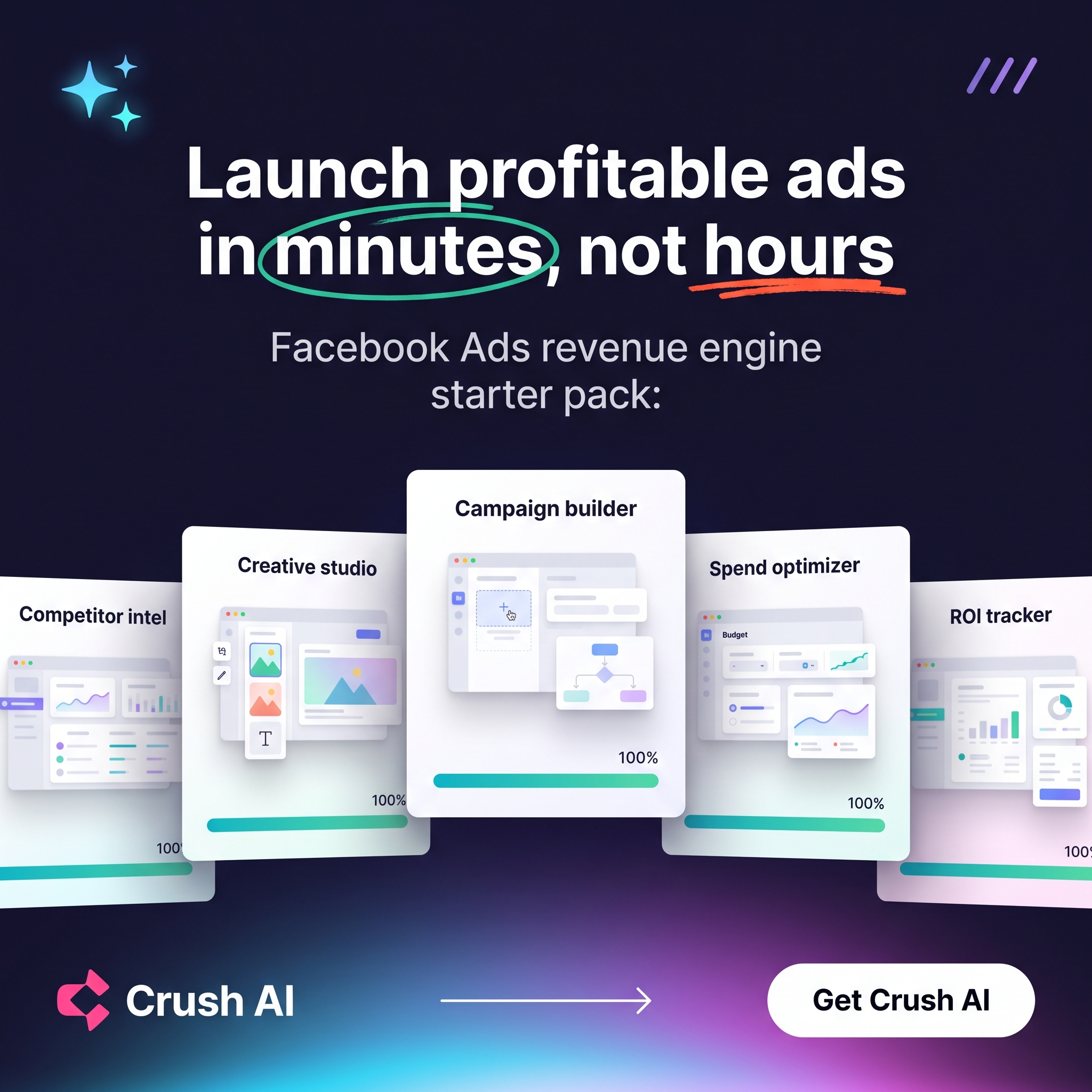 trycrush.ai Facebook ad