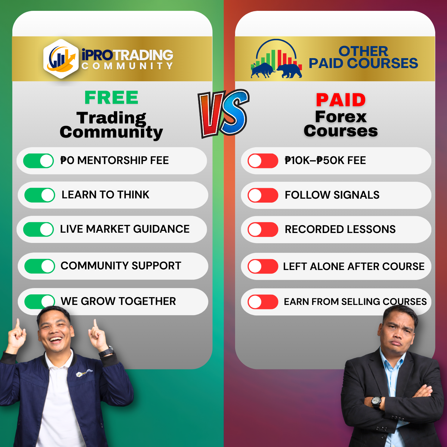 IPRO Trading Community Facebook ad