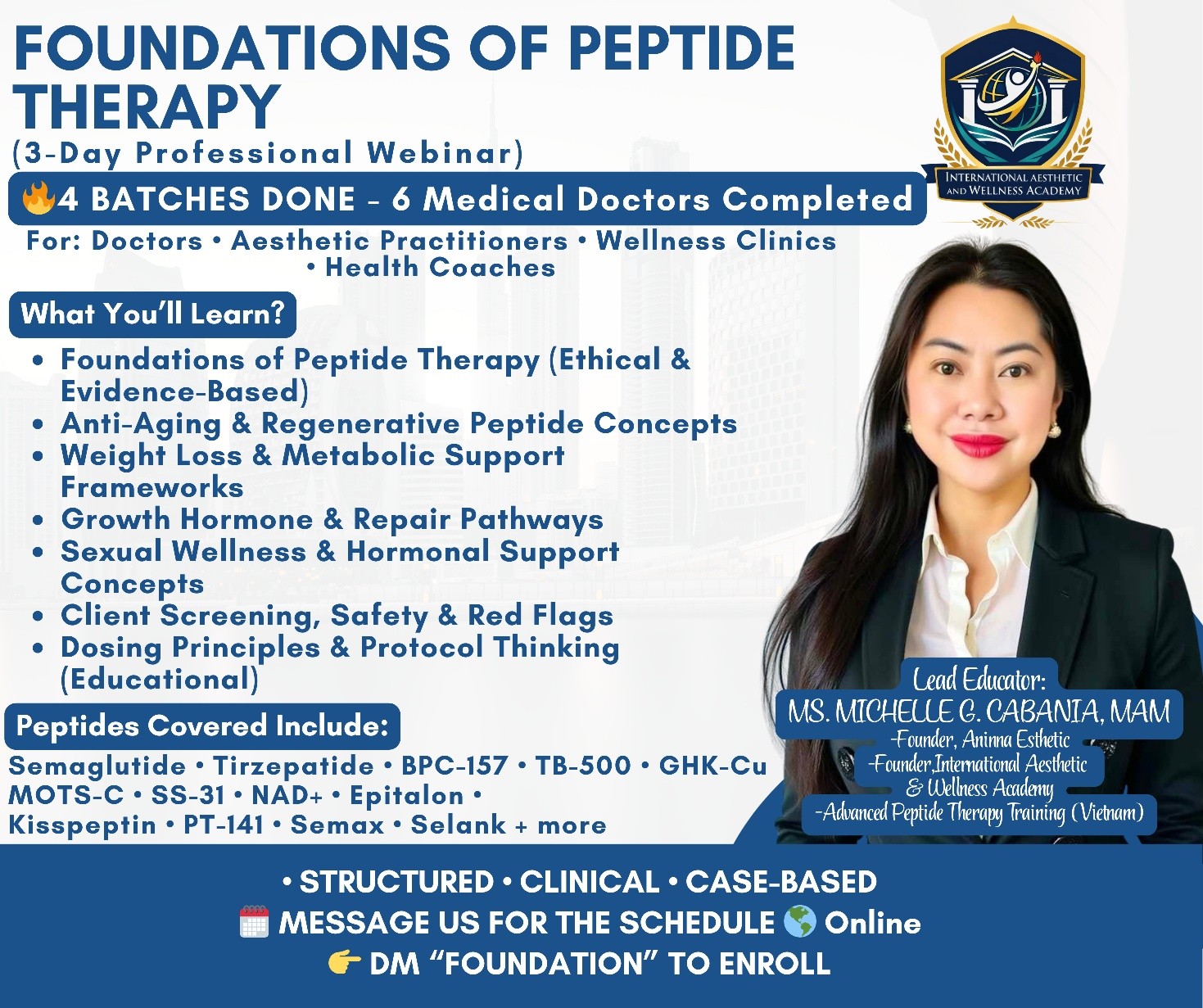 International Aesthetic & Wellness Academy Facebook ad