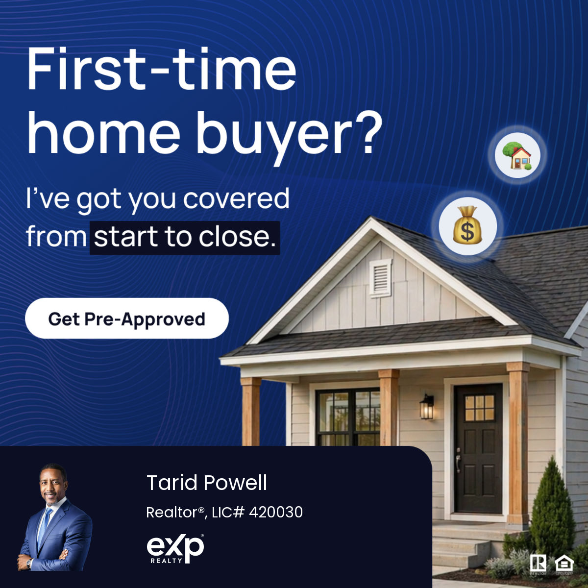 Tarid Powell - Realtor Facebook ad