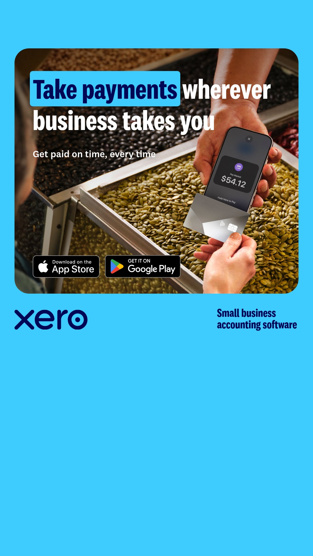 Xero Facebook ad