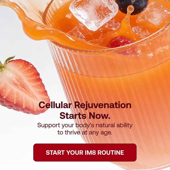 IM8 Global Facebook ad: Longevity Starts at the Cellular Level