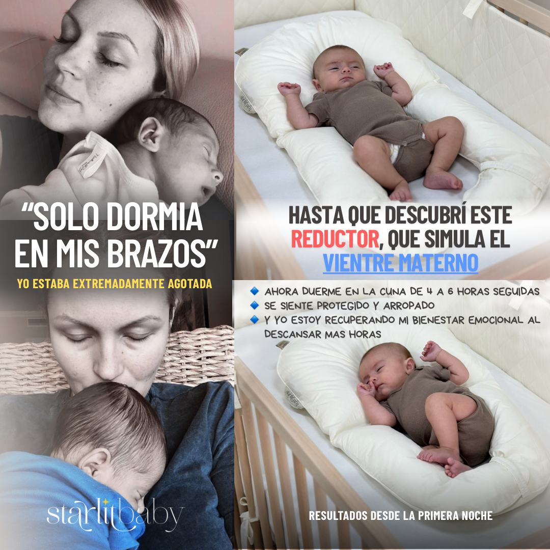 Starlit Baby Facebook ad: Tu bebé necesita más que una cuna: necesita…
