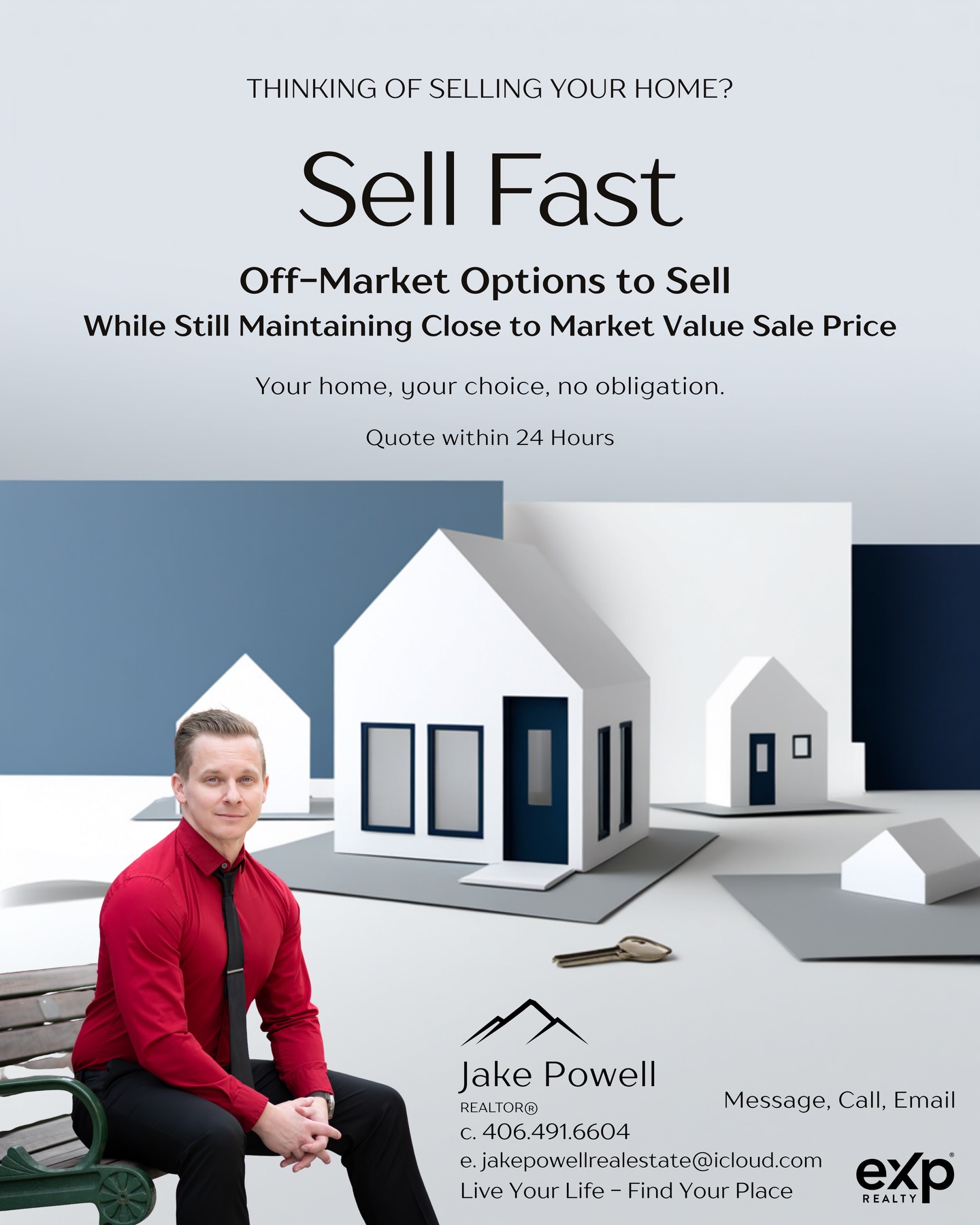 jakemtrealestate Facebook ad: Skip the showings, the lowball cash-offer roulette, and…