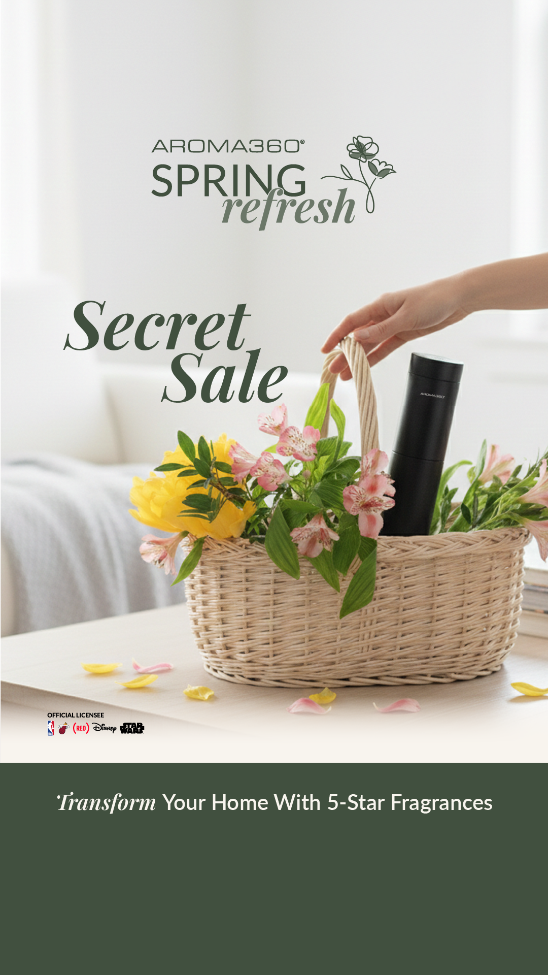 Aroma360 Facebook ad