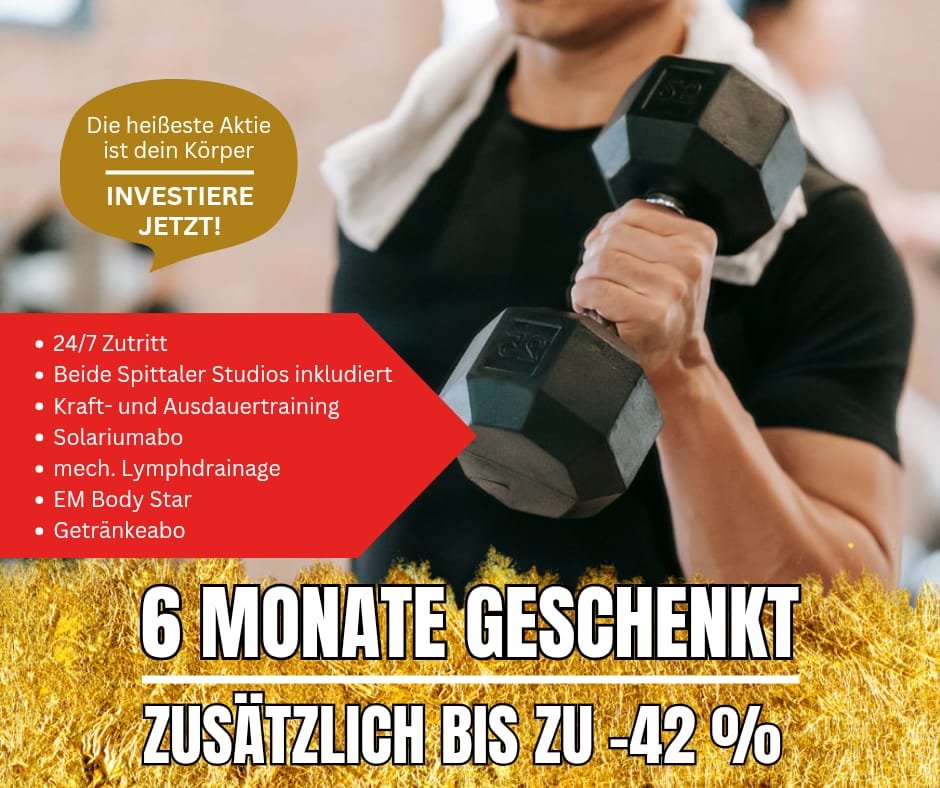 Nonstop Fitness The Original e.V. Facebook ad: 6 Monate geschenkt