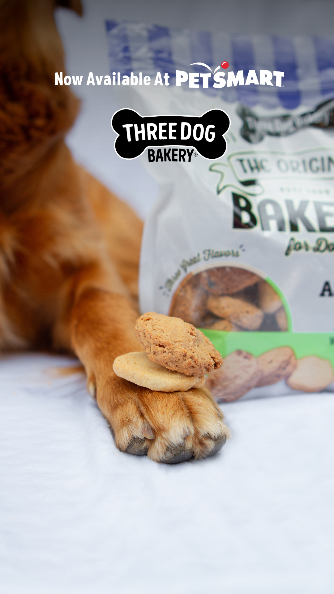 Three Dog Bakery Facebook ad