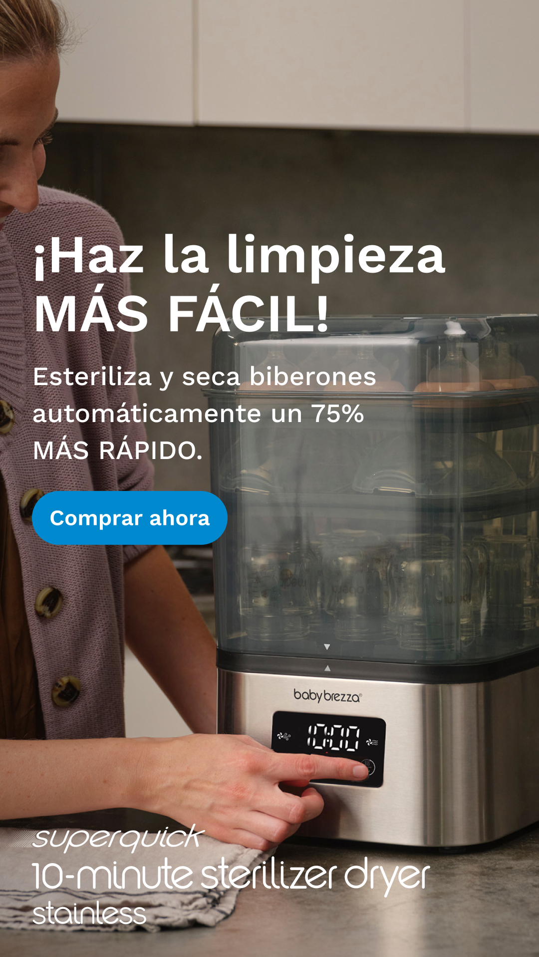 Baby Brezza ES Facebook ad