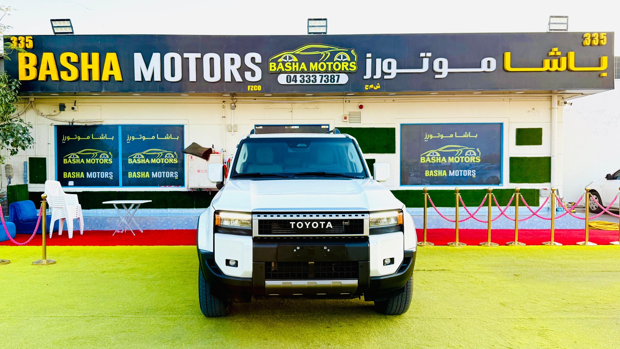 Basha Motors FZCO Facebook ad: 𝐓𝐎𝐘𝐎𝐓𝐀 𝐏𝐑𝐀𝐃𝐎
