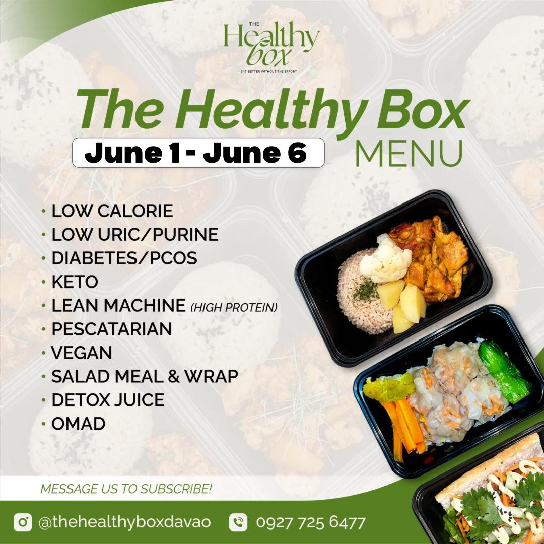 The Healthy Box Facebook ad: Eat smart. Feel better.