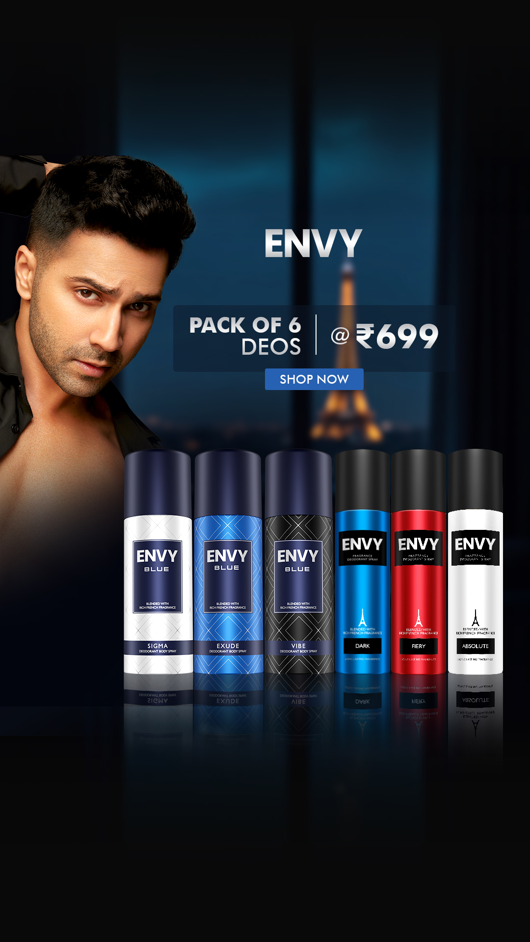 ENVY Perfume Facebook ad