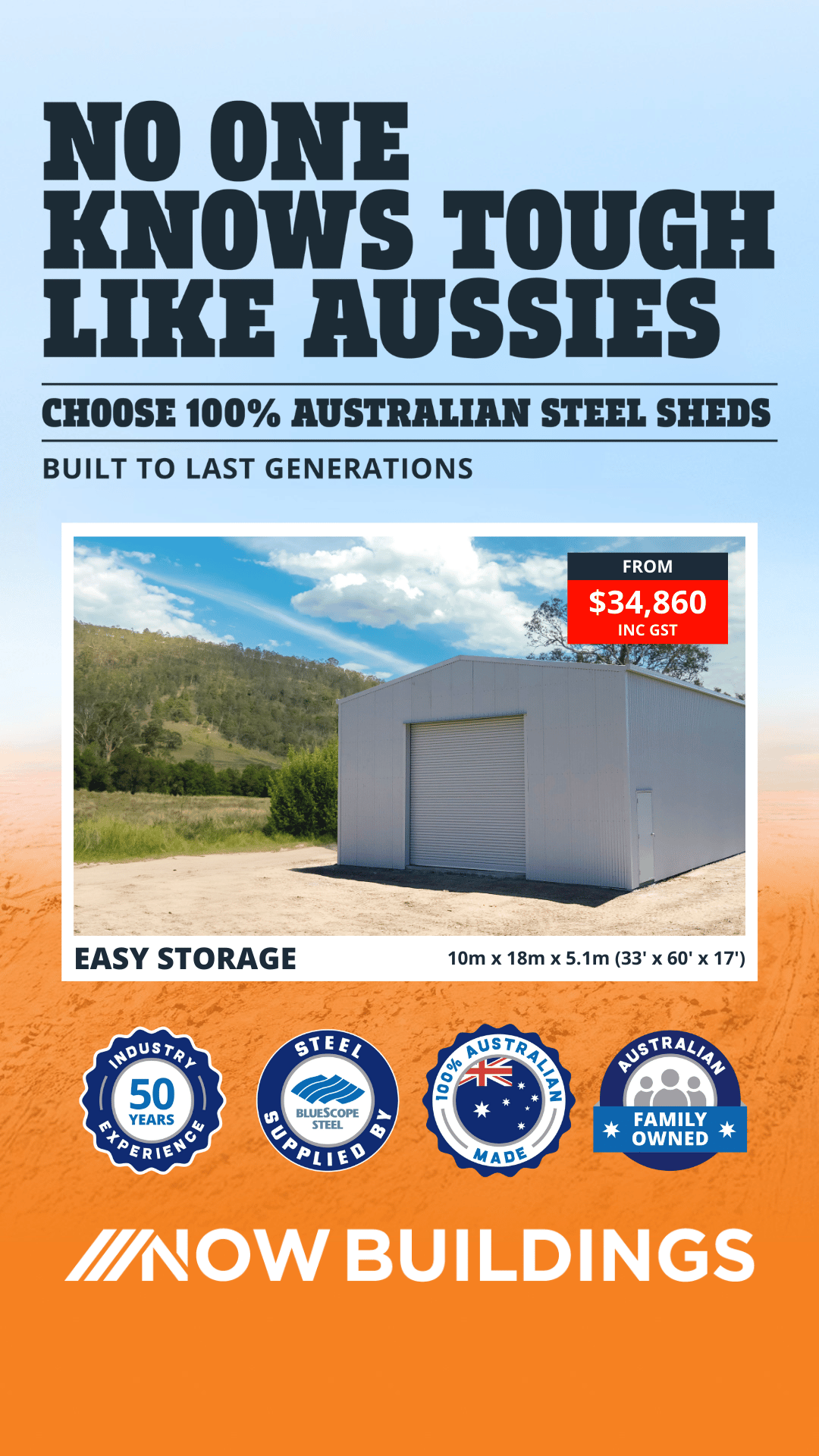 Now Buildings Facebook ad