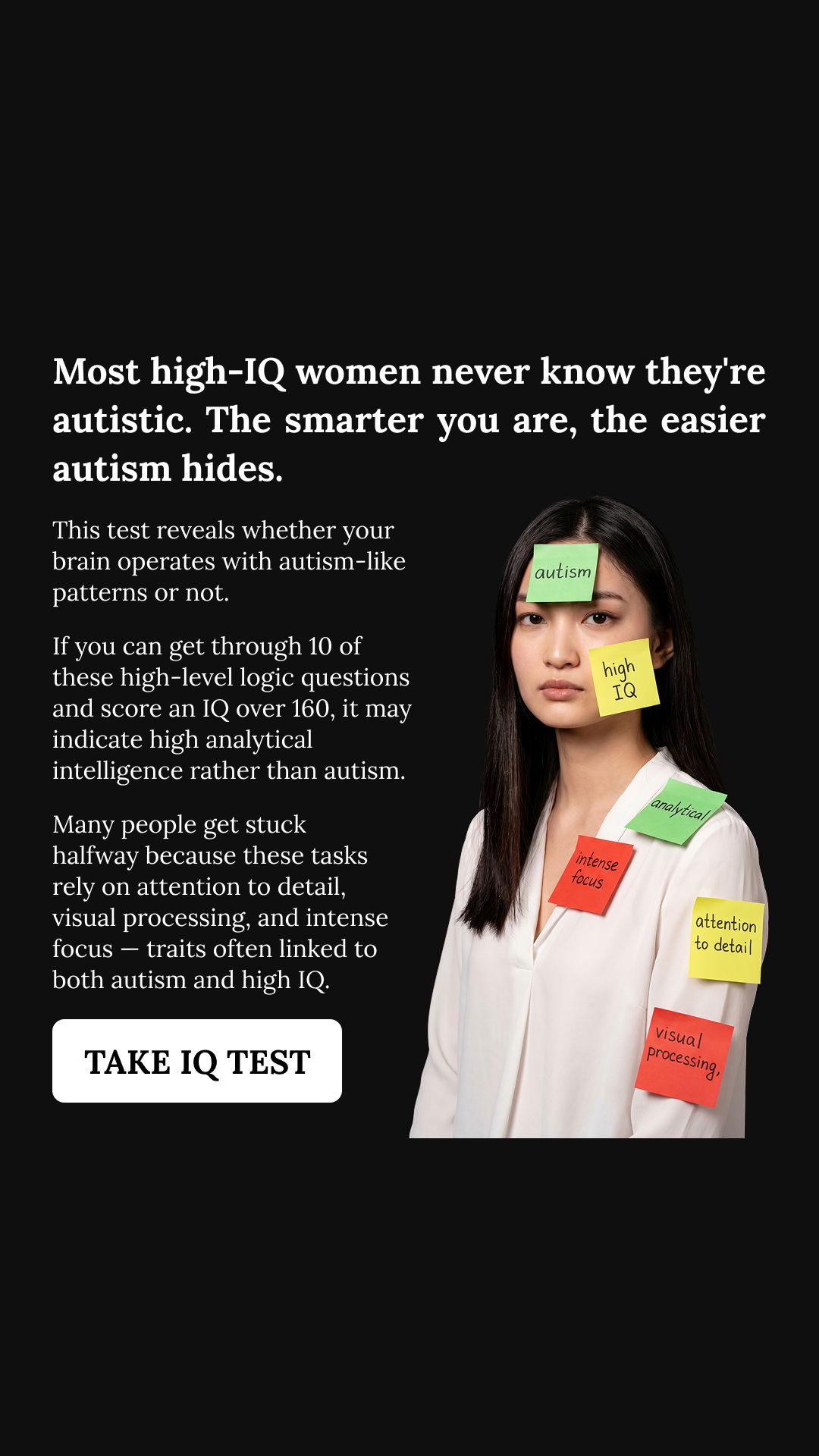 Brain Health Check Facebook ad