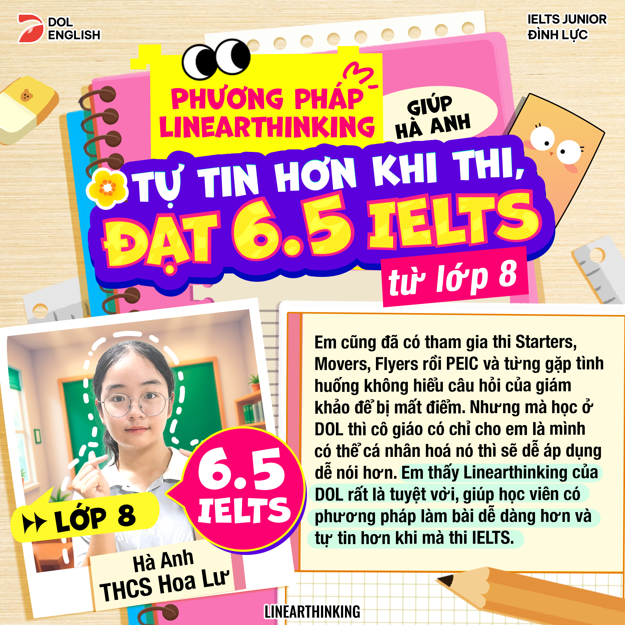 DOL Đình Lực - Junior & Kid Facebook ad