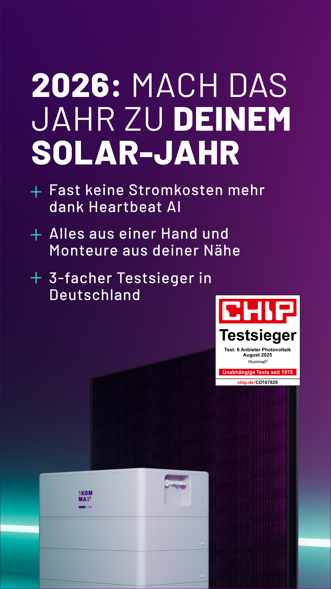 1KOMMA5GRAD Facebook ad