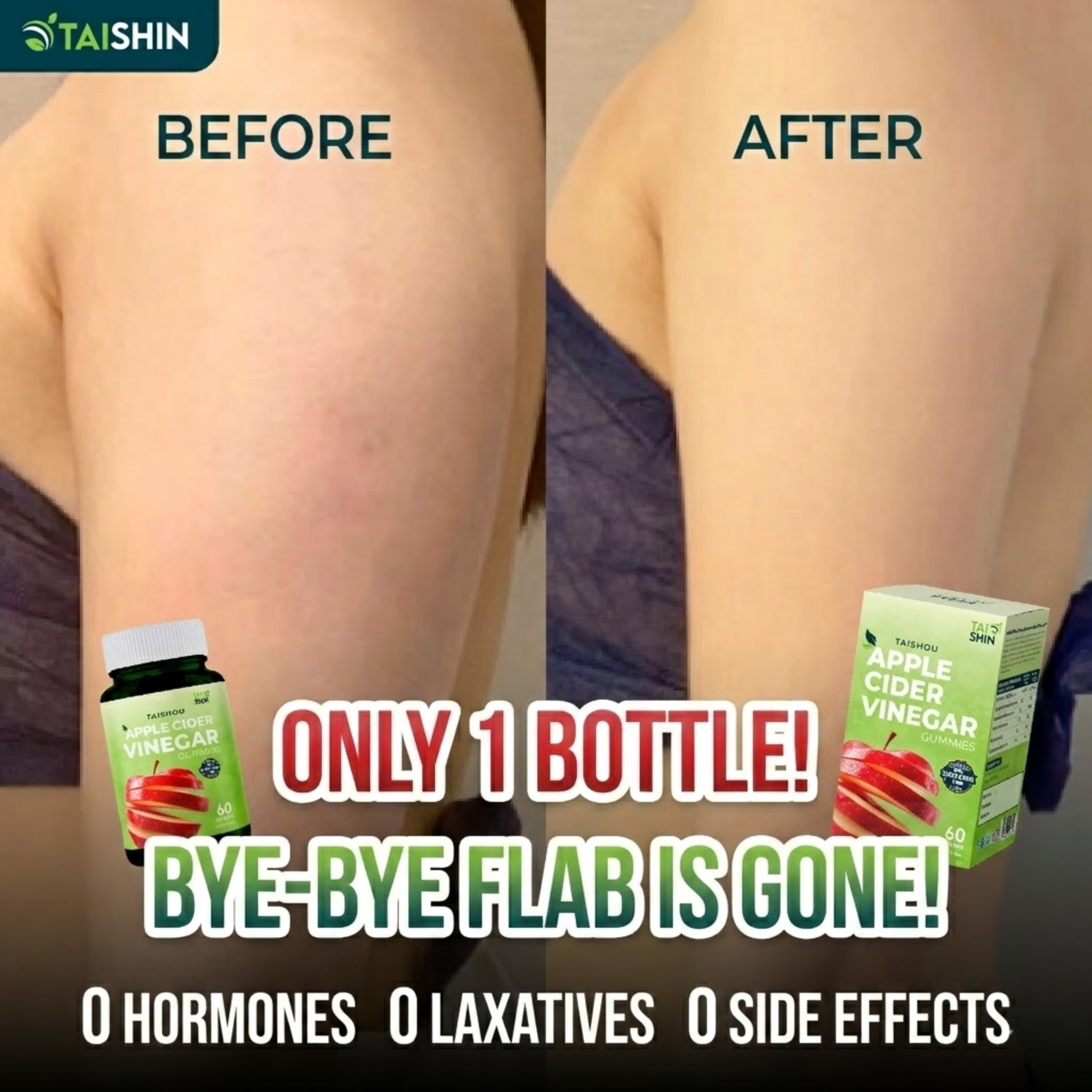 Taishou Apple Cider Gummies Facebook ad