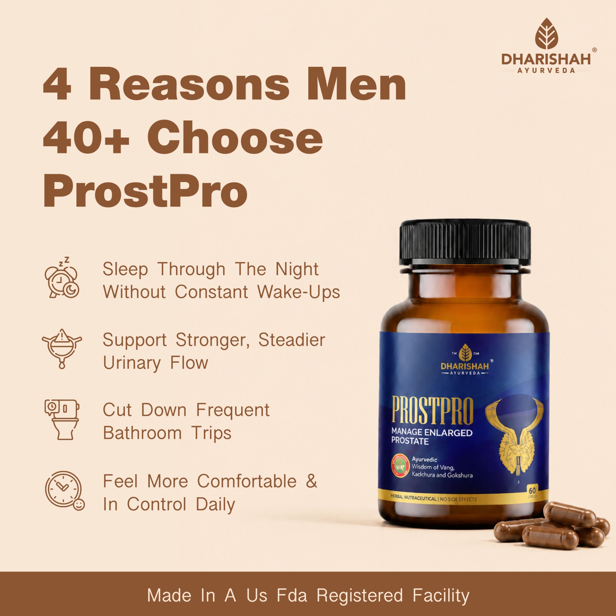 Dharishah Ayurveda Facebook ad