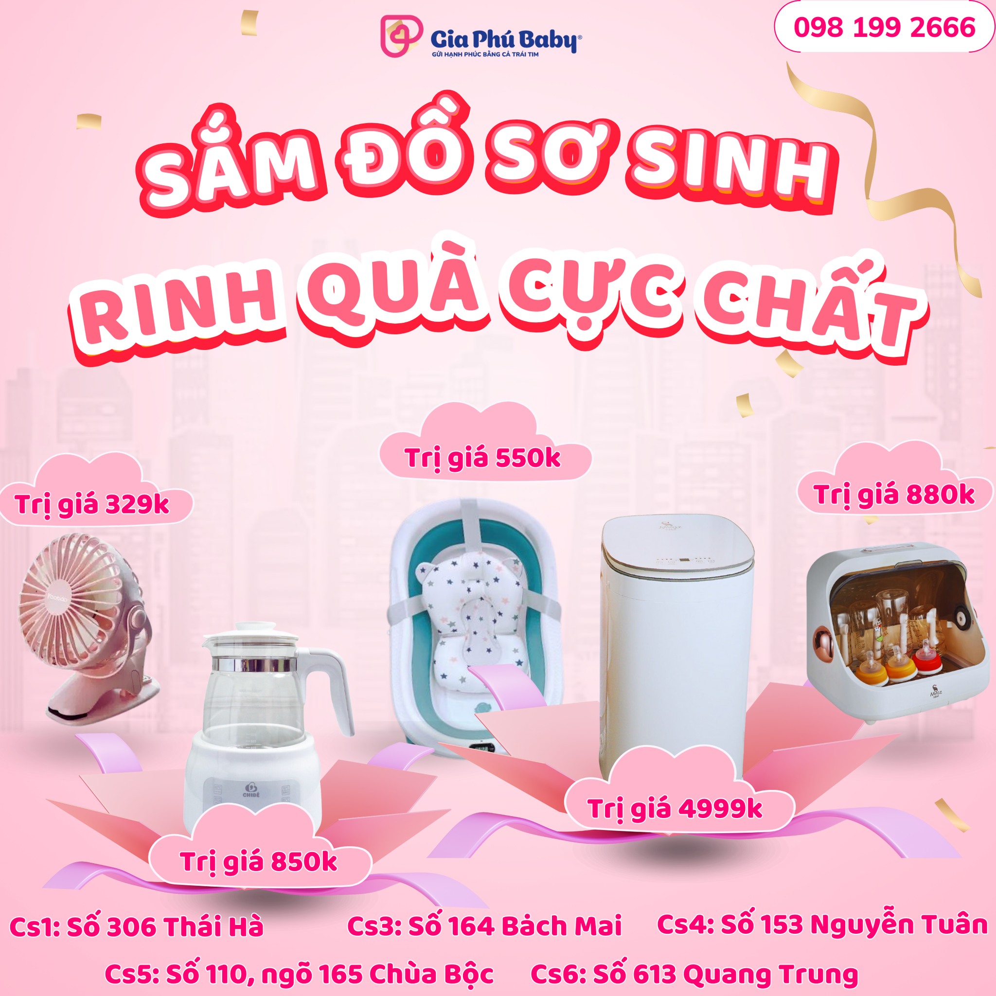 Gia Phú baby Facebook ad