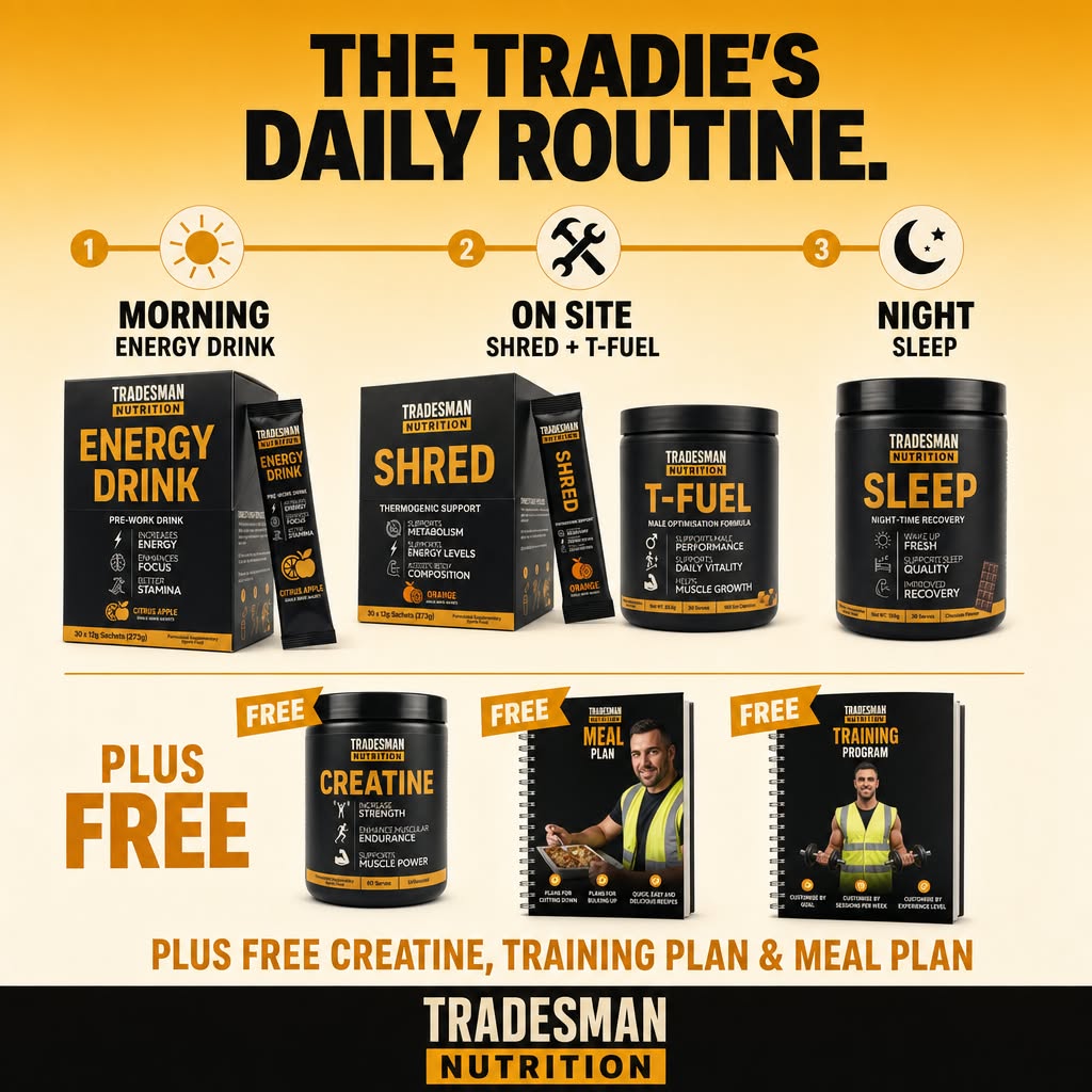 Tradesman Nutrition Facebook ad