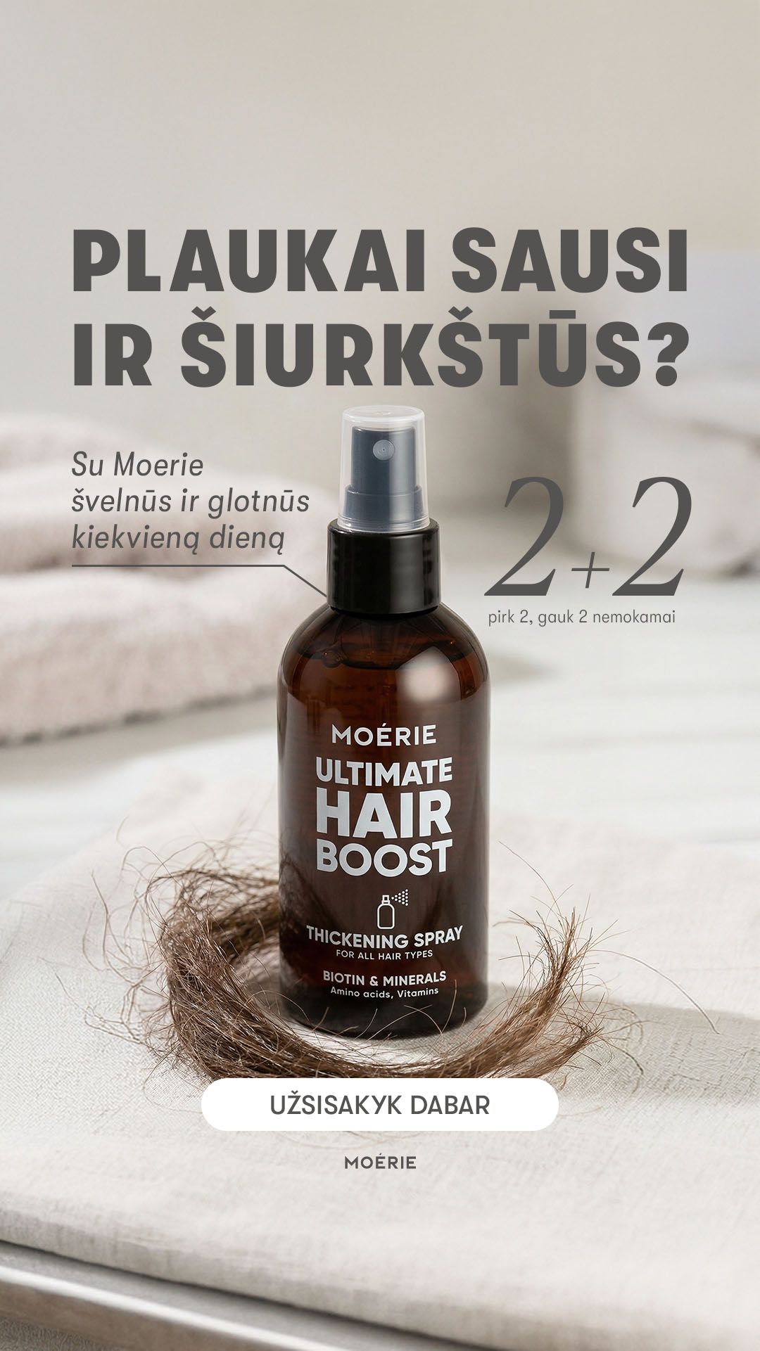 Moérie Beauty Facebook ad