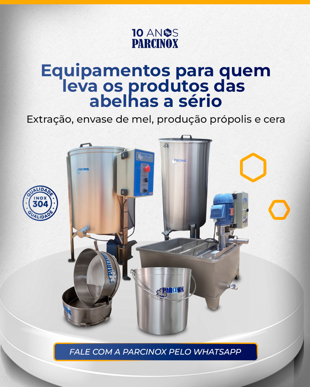 Parcinox Fabricação e Manutenção De Equipamentos Ltda. Facebook ad