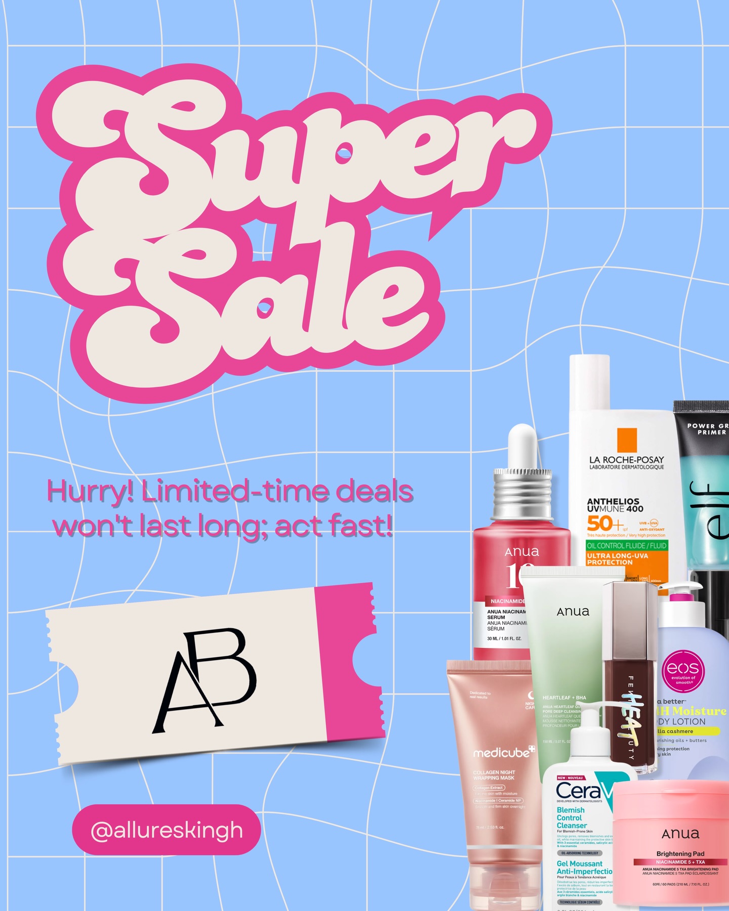 allureskingh Facebook ad: Check out our limited time sale