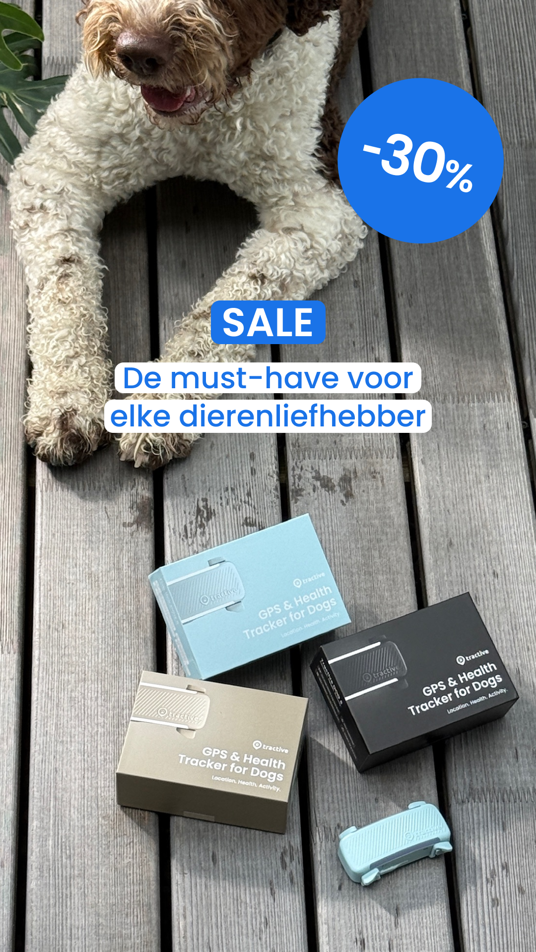 Tractive Facebook ad