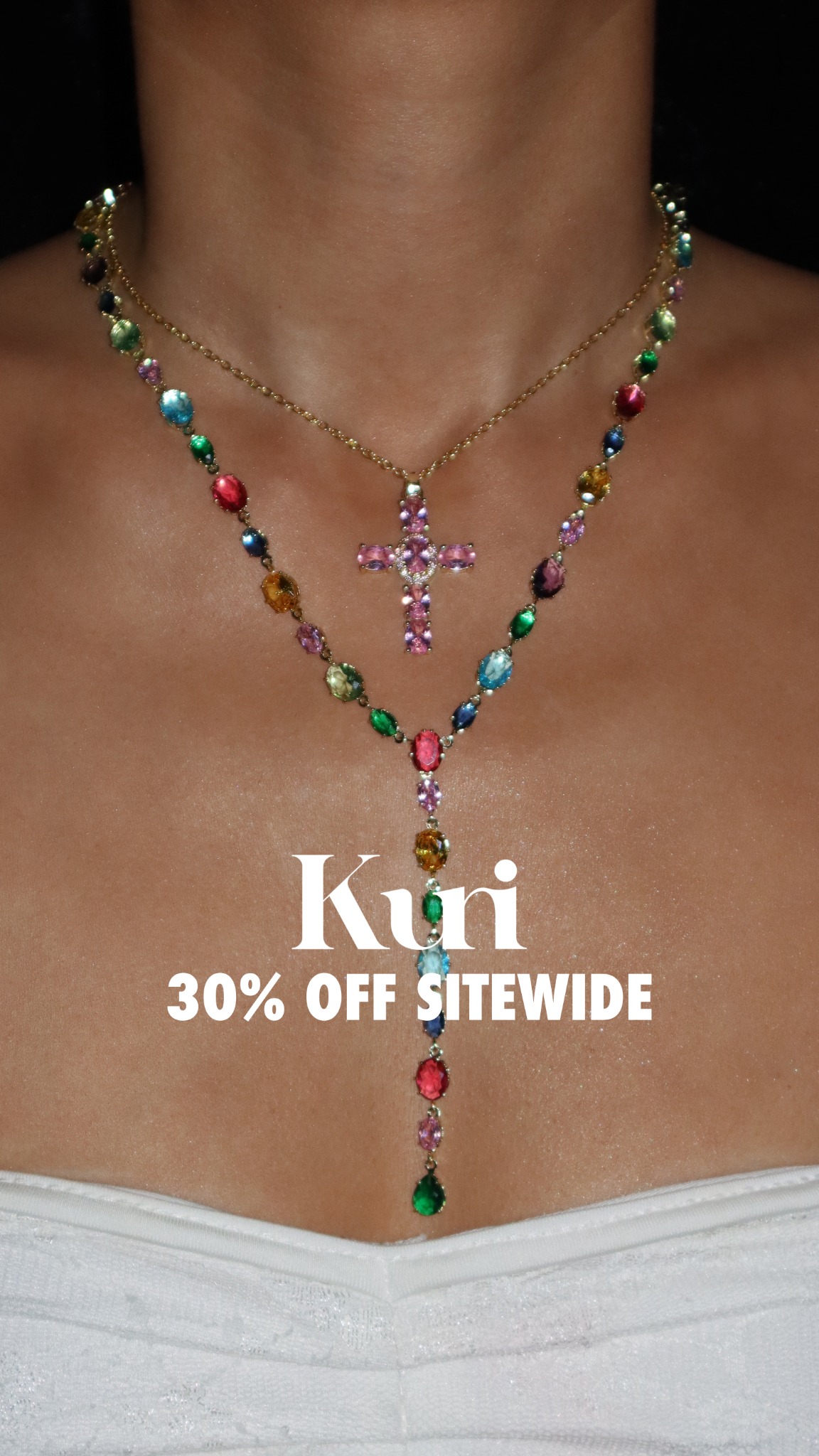 Kuri jewelry Facebook ad