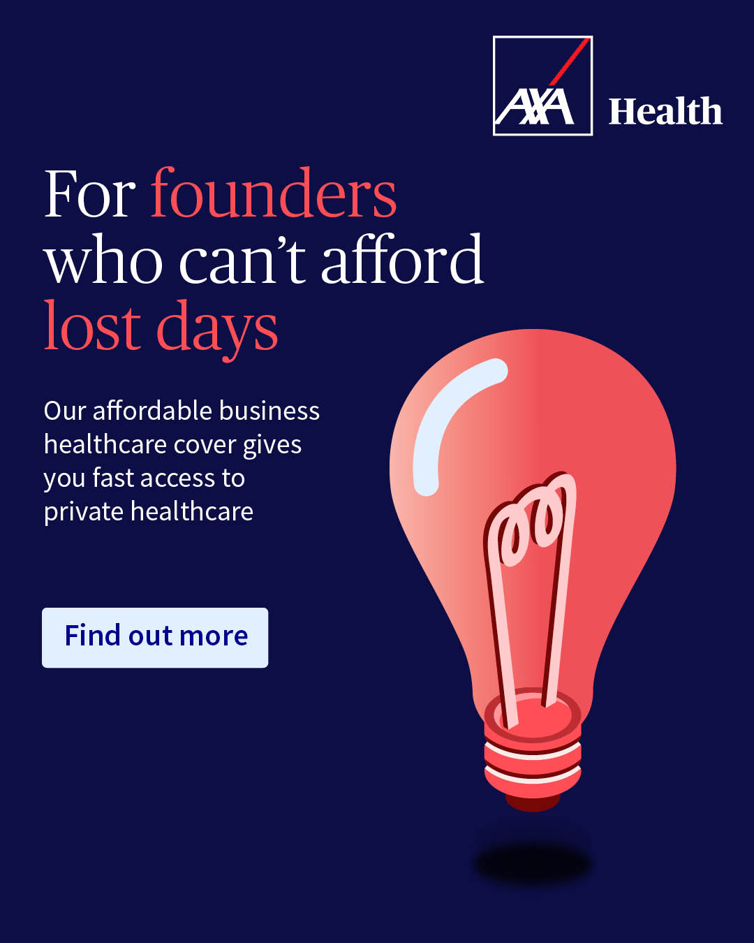 AXA Health Facebook ad