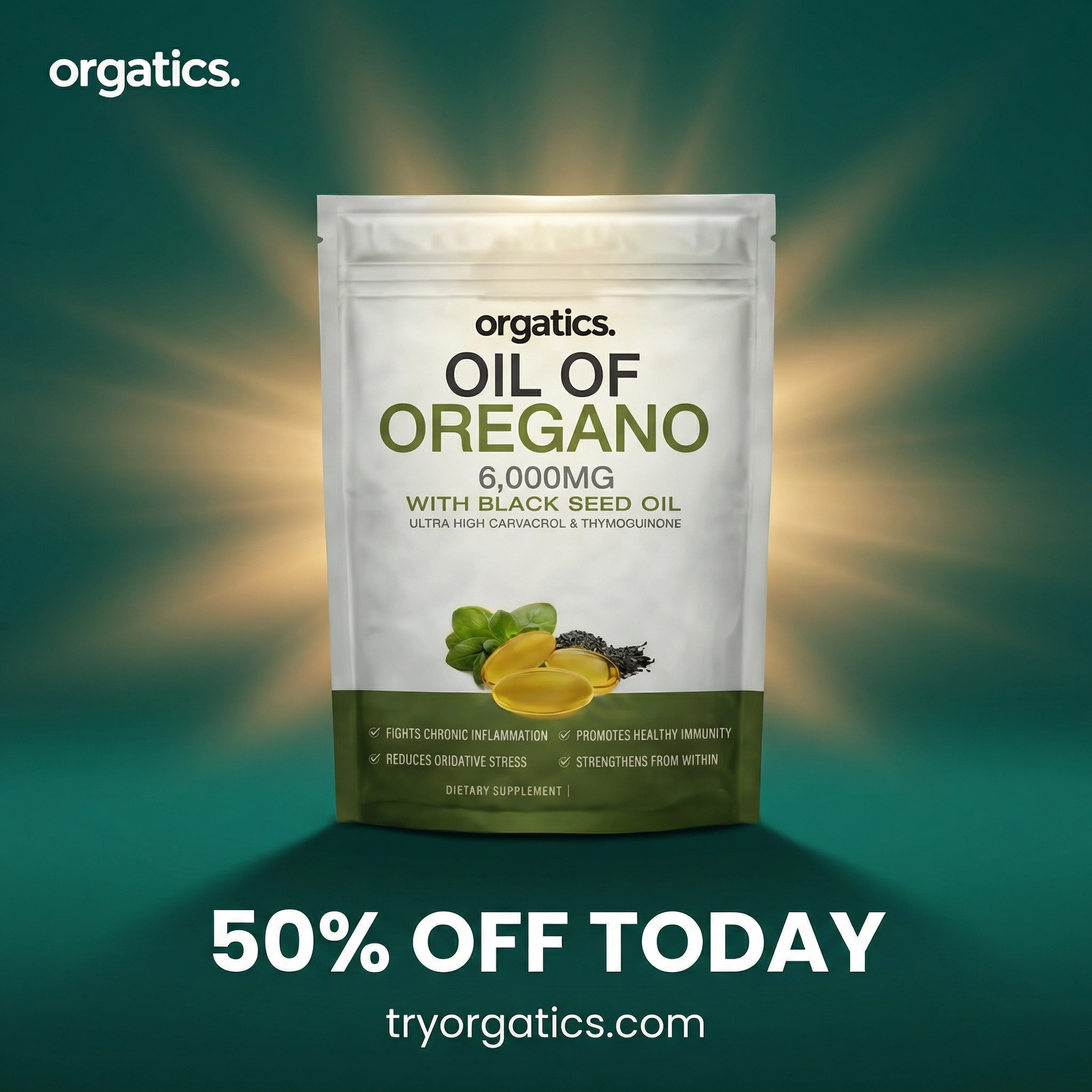 Orgatics Facebook ad