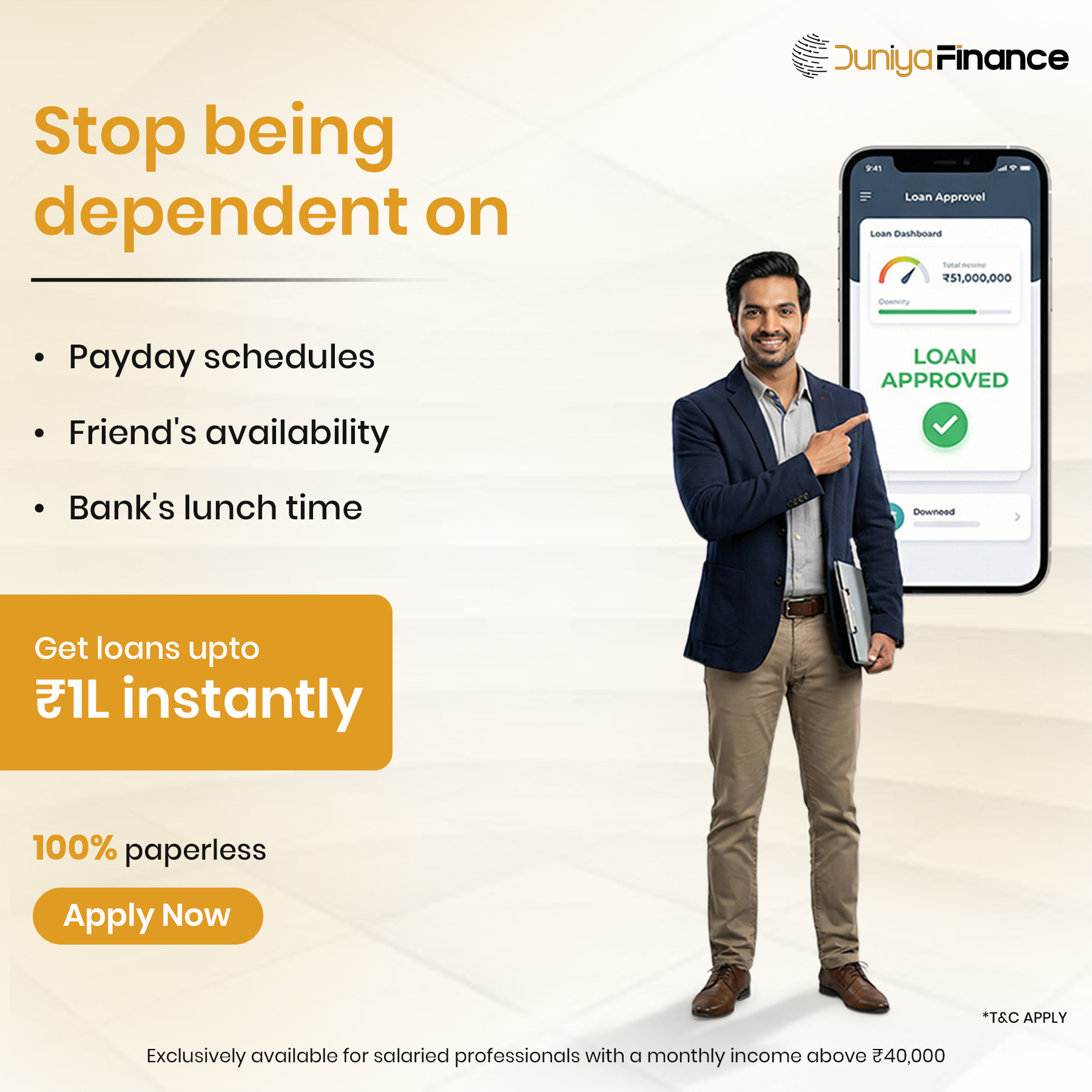 Duniya Finance Facebook ad