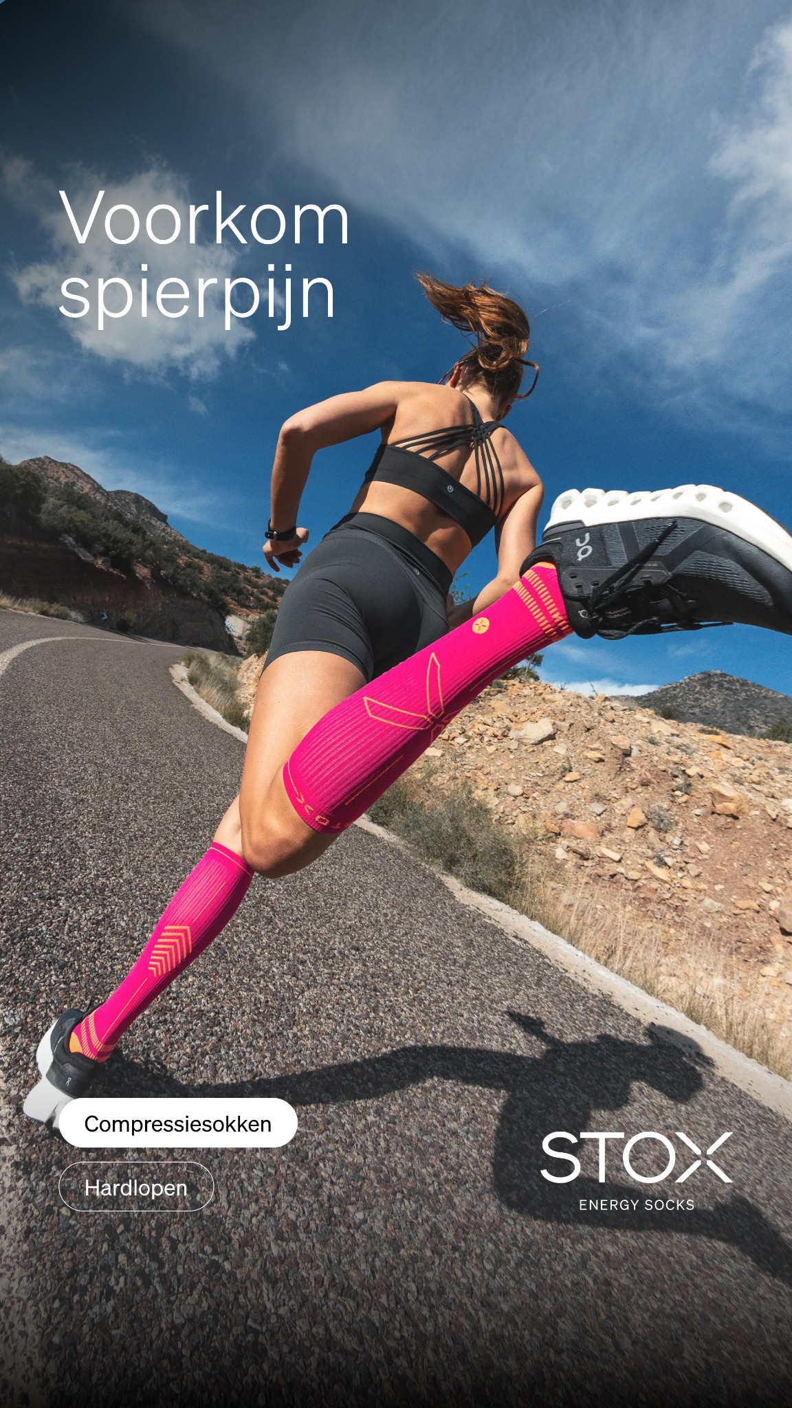 STOX Energy Socks Facebook ad